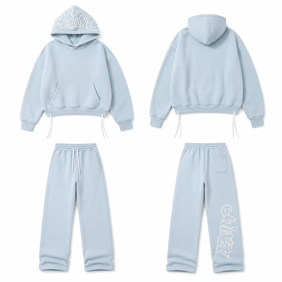 SKY BLUE TRACKSUIT