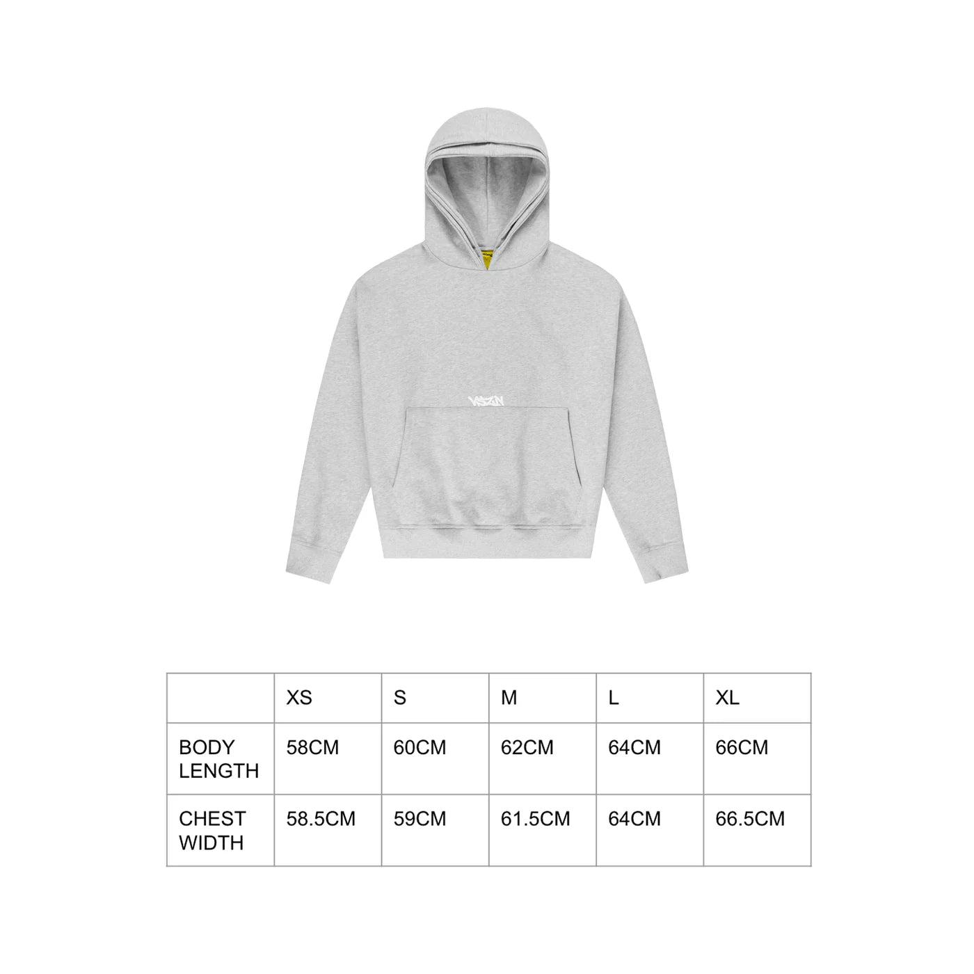 Double Hoodie - Grey
